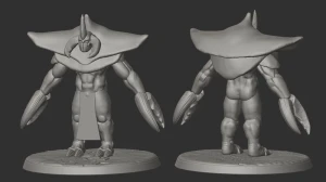 Imagine Minis - The Swarm Beneath The Sands - Hive Brute (WIP)