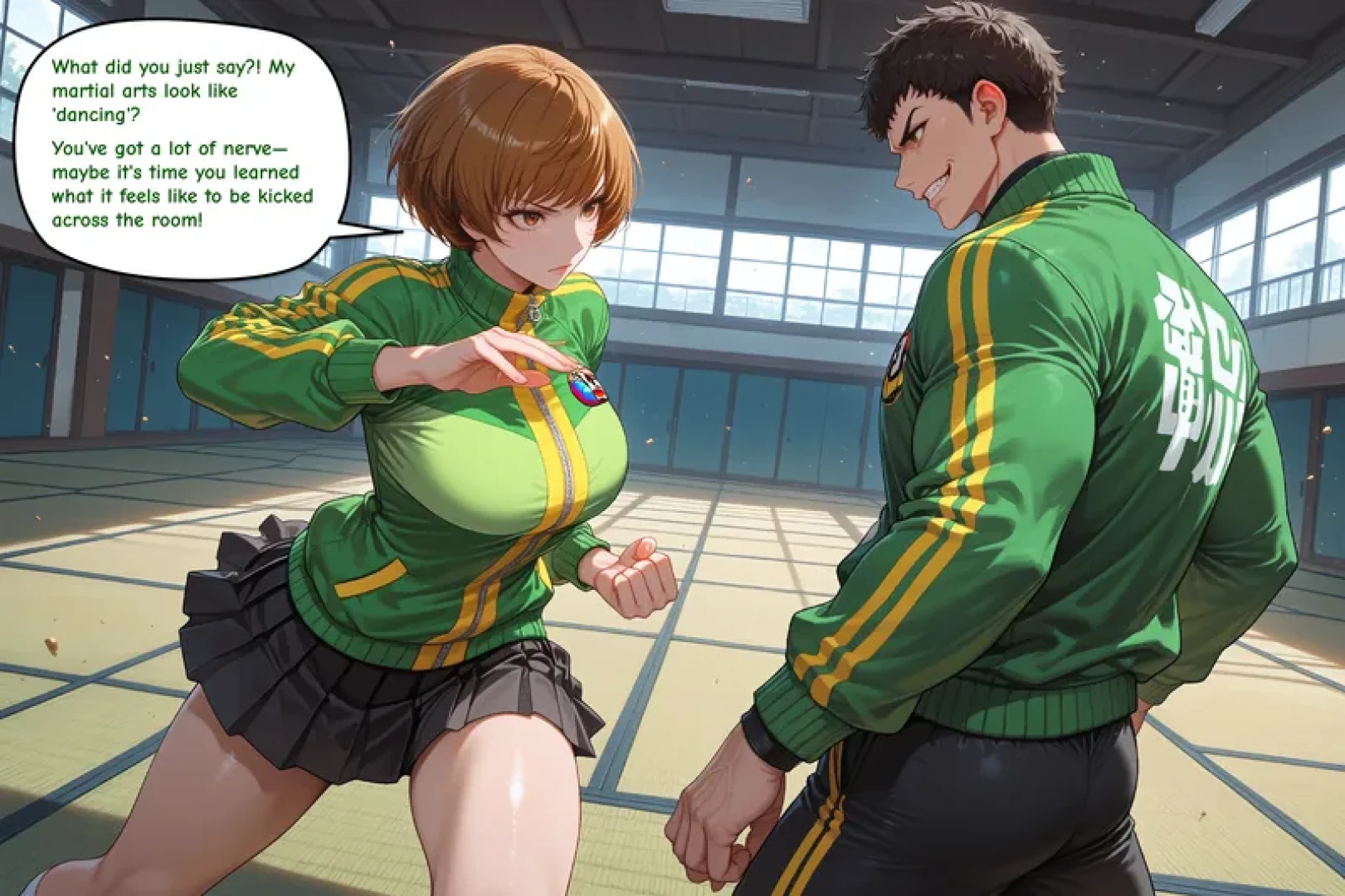 Villain party - Chie Satonaka — The Challenge to Defend Her Hobby