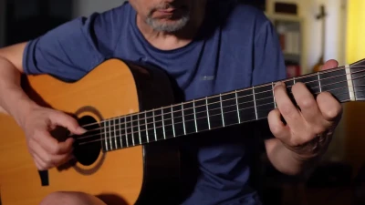 Daniele Bazzani musician and teacher - I'm Only Sleeping (The Beatles)
