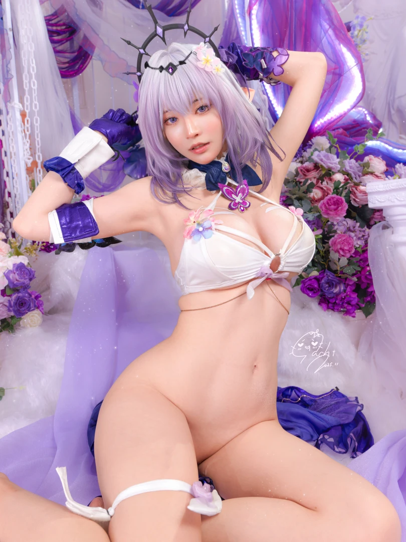 Machi馬吉 - 【Cosplay写真】キャストリス水着聖女の裏の危ない姿第一弾