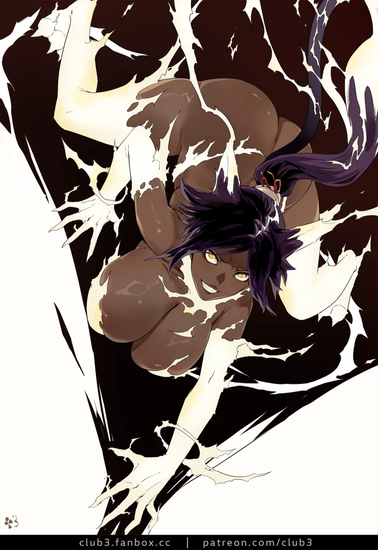 club3 - 【夜一/BLEACH/差分0枚】11月更新予定の支援者様特典イラスト