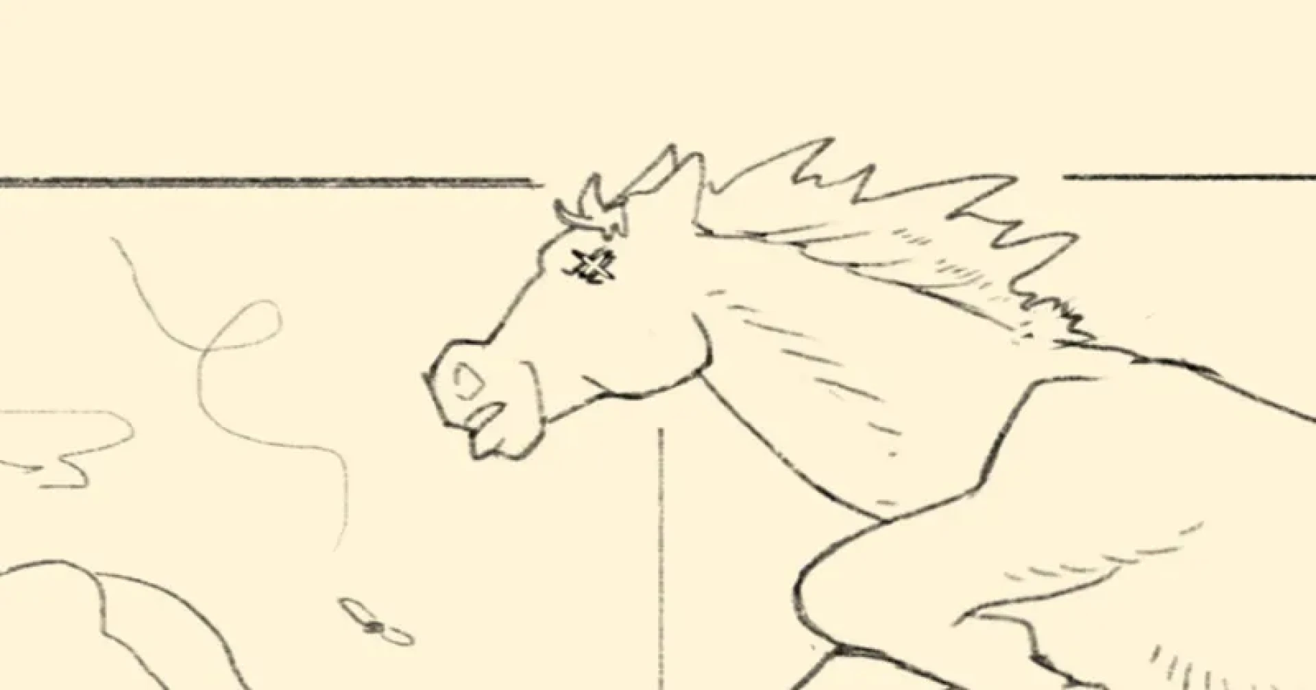 Omnithyrst - Emma's Fun at the Barn. Pg's 7&8 Lineart- PNG