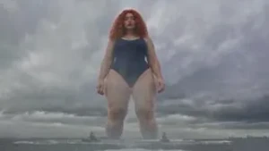 Girlsgonegiant - Lucyazilla Emerges From The Sea