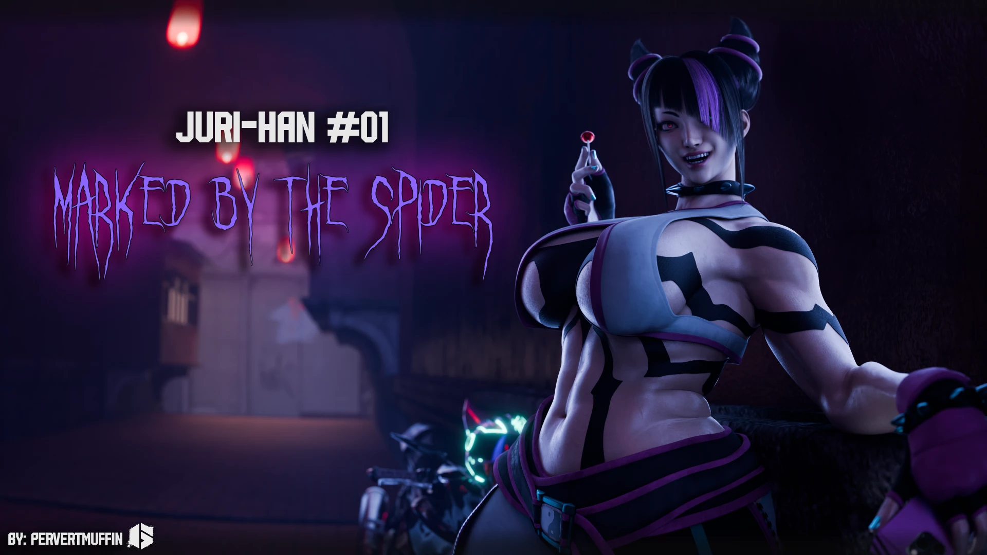 PervertMuffinMajima - Juri Han #01 [Marked by the spider/ Marcado por la araña]