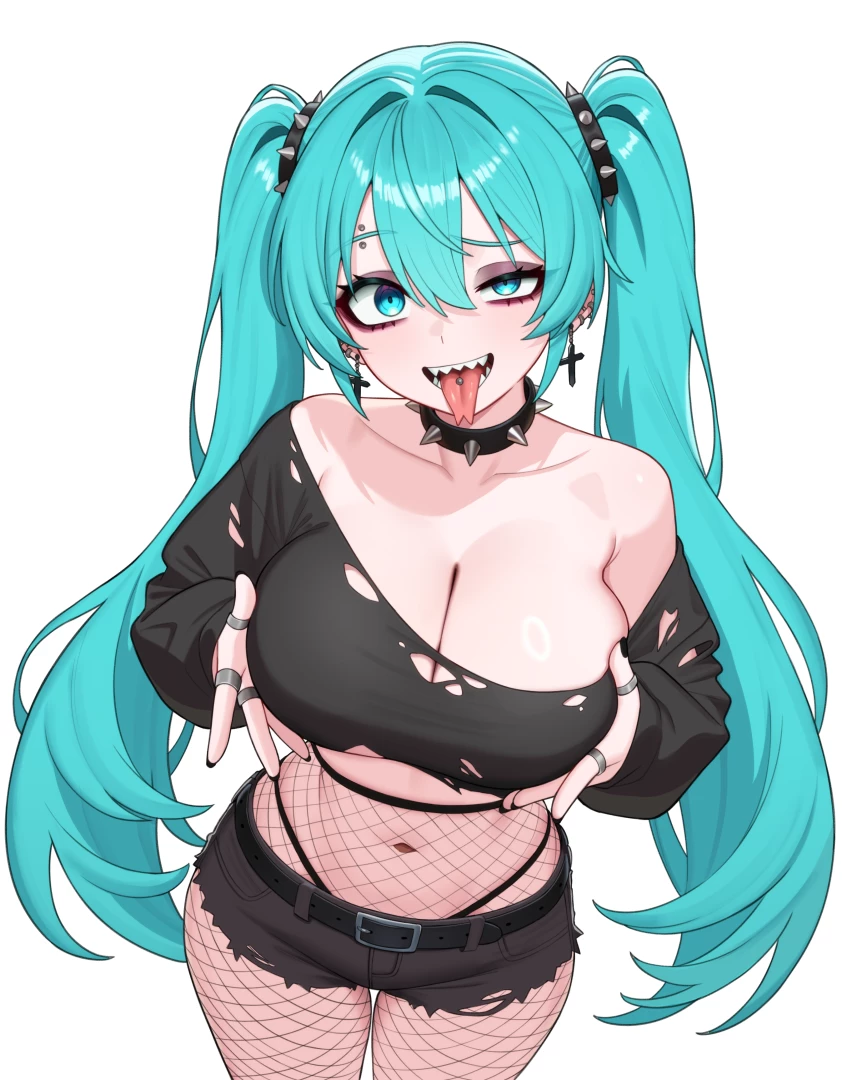 Moursho - goth miku comm