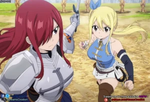 Akame Creation - [Teaser Request] Erza x Taurus