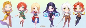 Prywinko - Witcher Waifu chibi