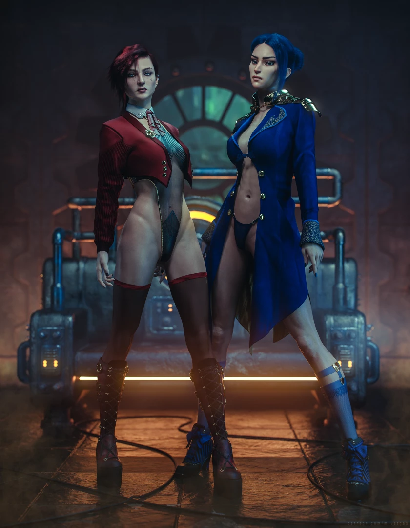 mrvargas - Vi & Caitlyn "Fashion For Fun" (4K)