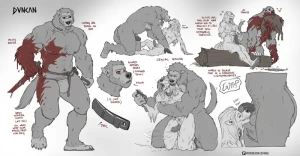 zeforge - Werewolf Wednesday:  Duncan