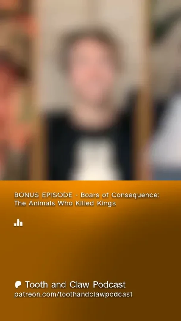 Tooth and Claw Podcast - BONUS EPISODE - Boars of Consequence -- Video Version