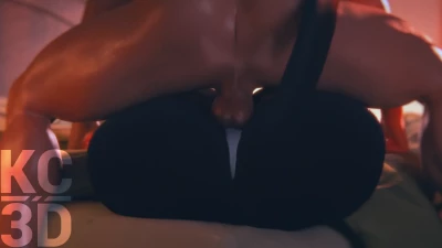 KC3D - [PUBLIC RELEASE] Aziya's Morning Mating Press + Cum Finish part 2