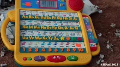 HPad Destruction - VTech Alphabet Desk Destruction