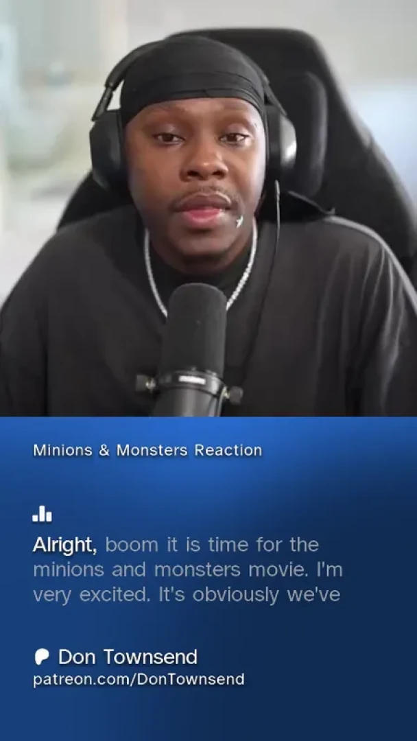 Don Townsend - Minions & Monsters Reaction 