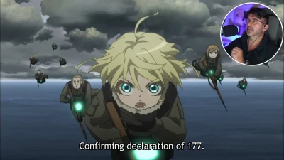drumrolltonyreacts - Saga of Tanya the Evil Ep 11 part 2