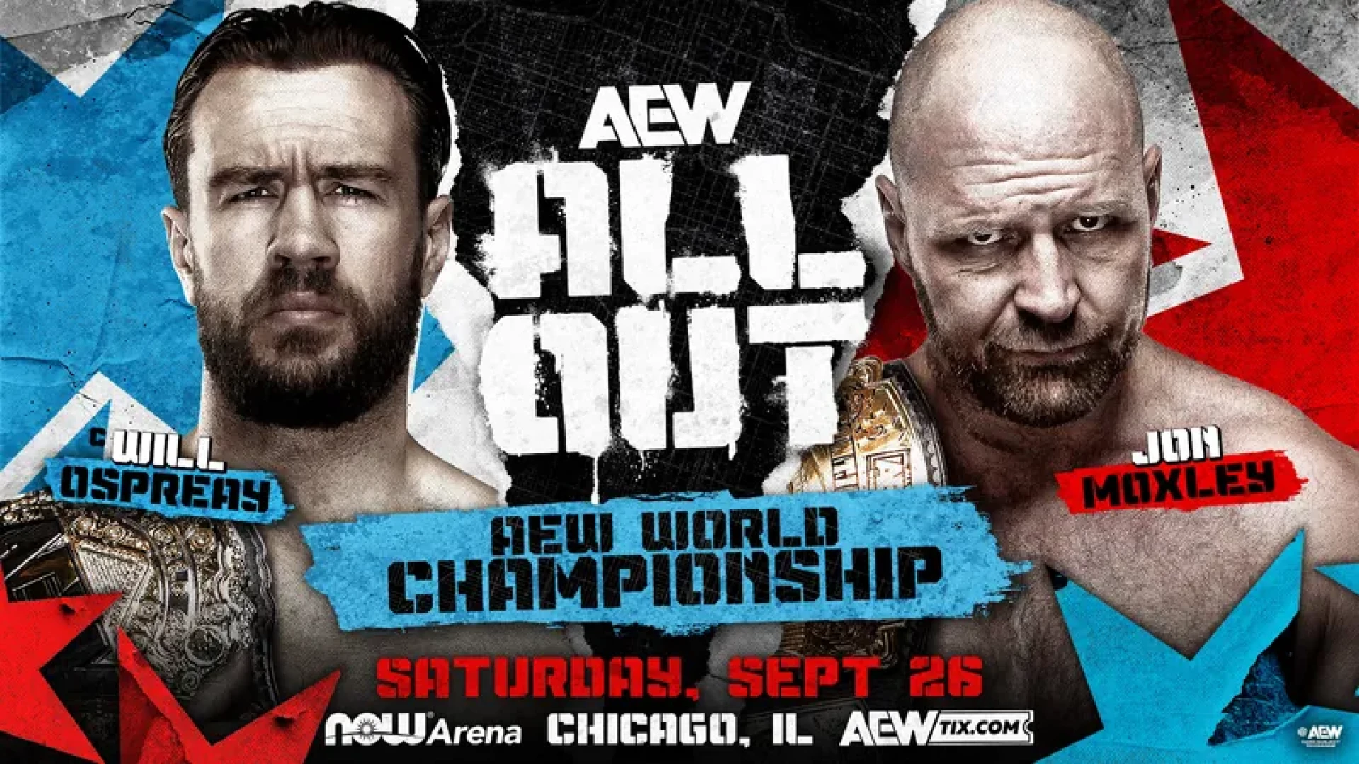 WrestleTix - AEW All Out [NOW Arena, Hoffman Estates, IL] update