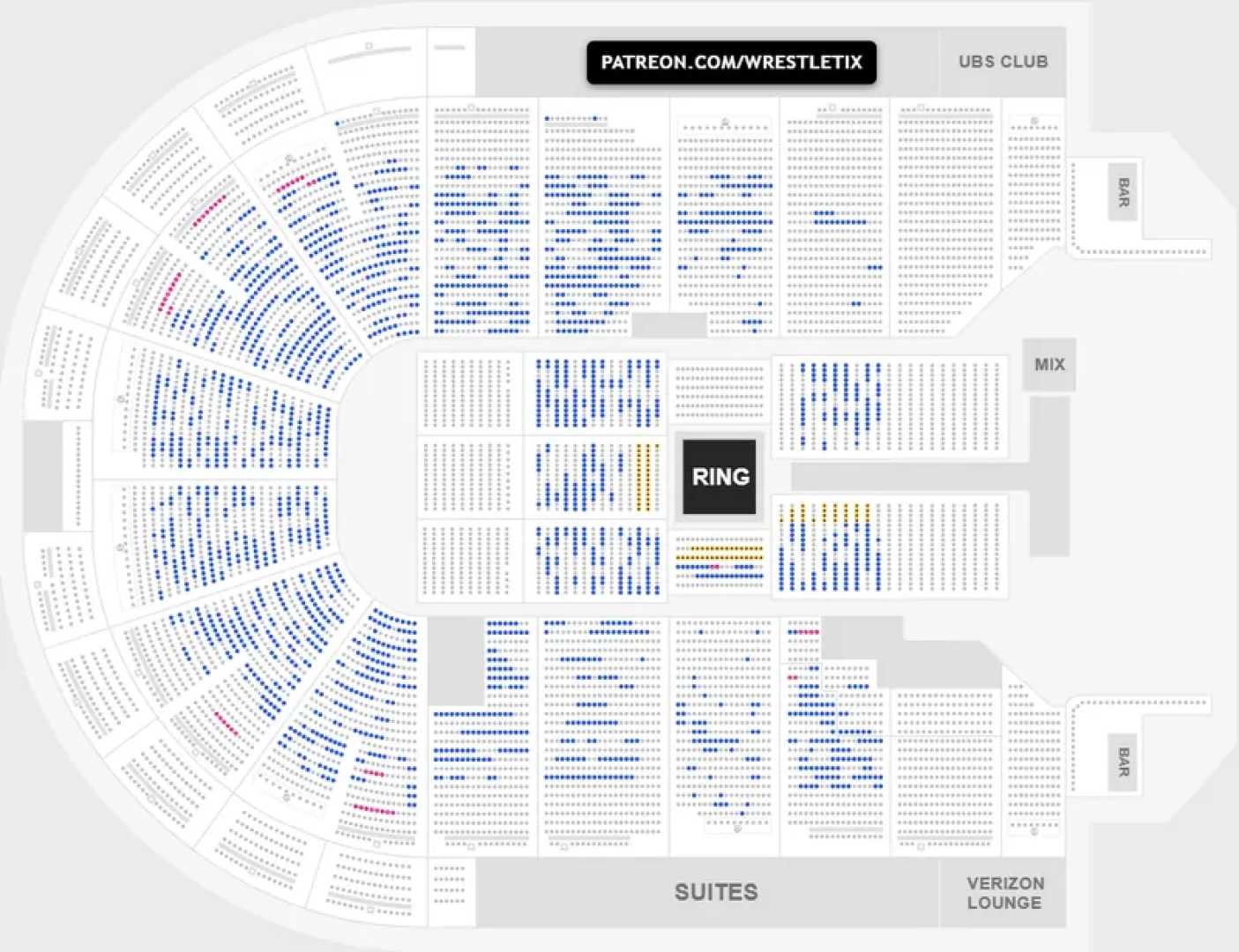 WrestleTix - WWE Road to Survivor Series: WarGames [Acrisure Arena at Greater Palm Springs, Palm Desert, CA] update