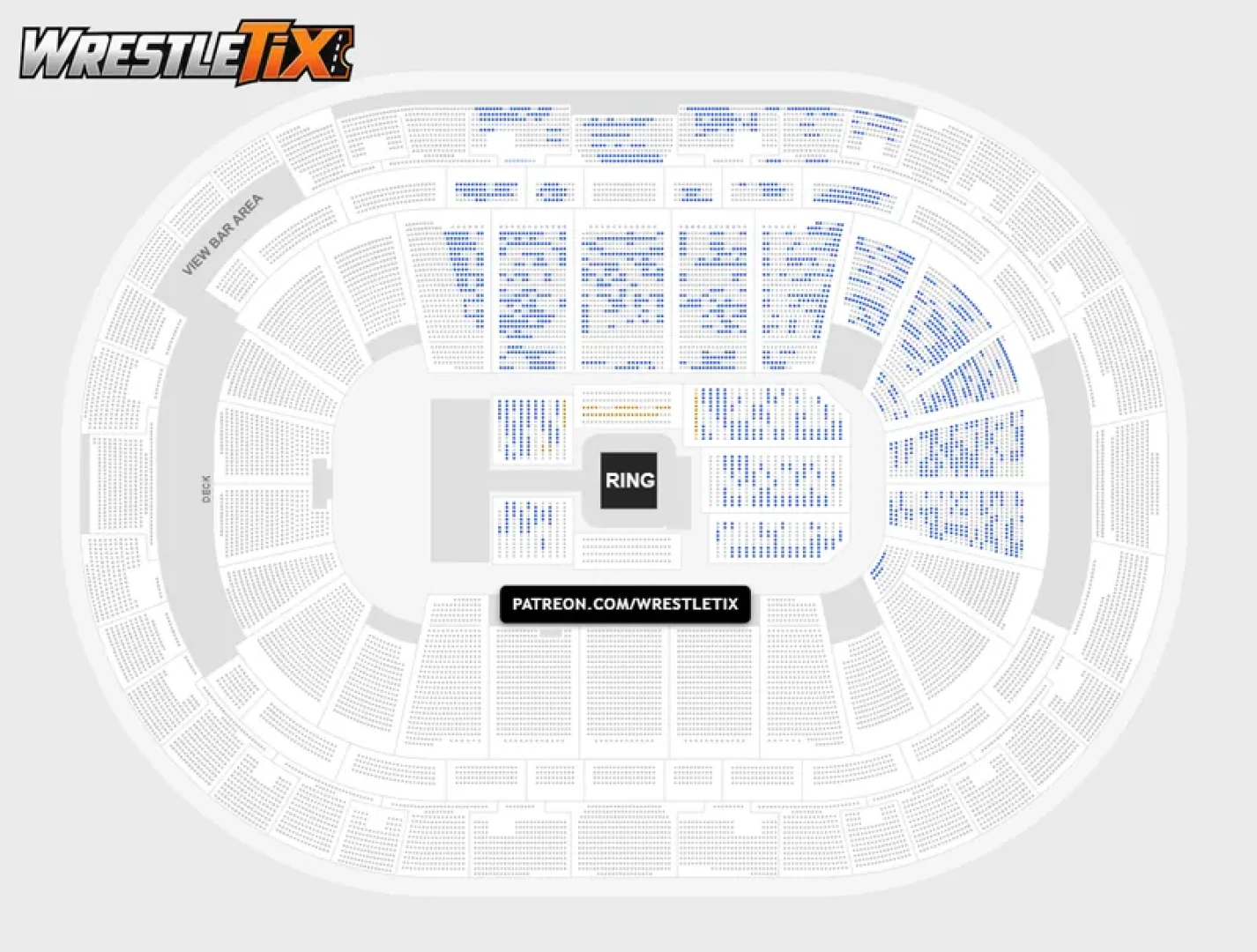 WrestleTix - FIRST COUNT: WWE Monday Night RAW [Lenovo Center, Raleigh, NC] — page 1