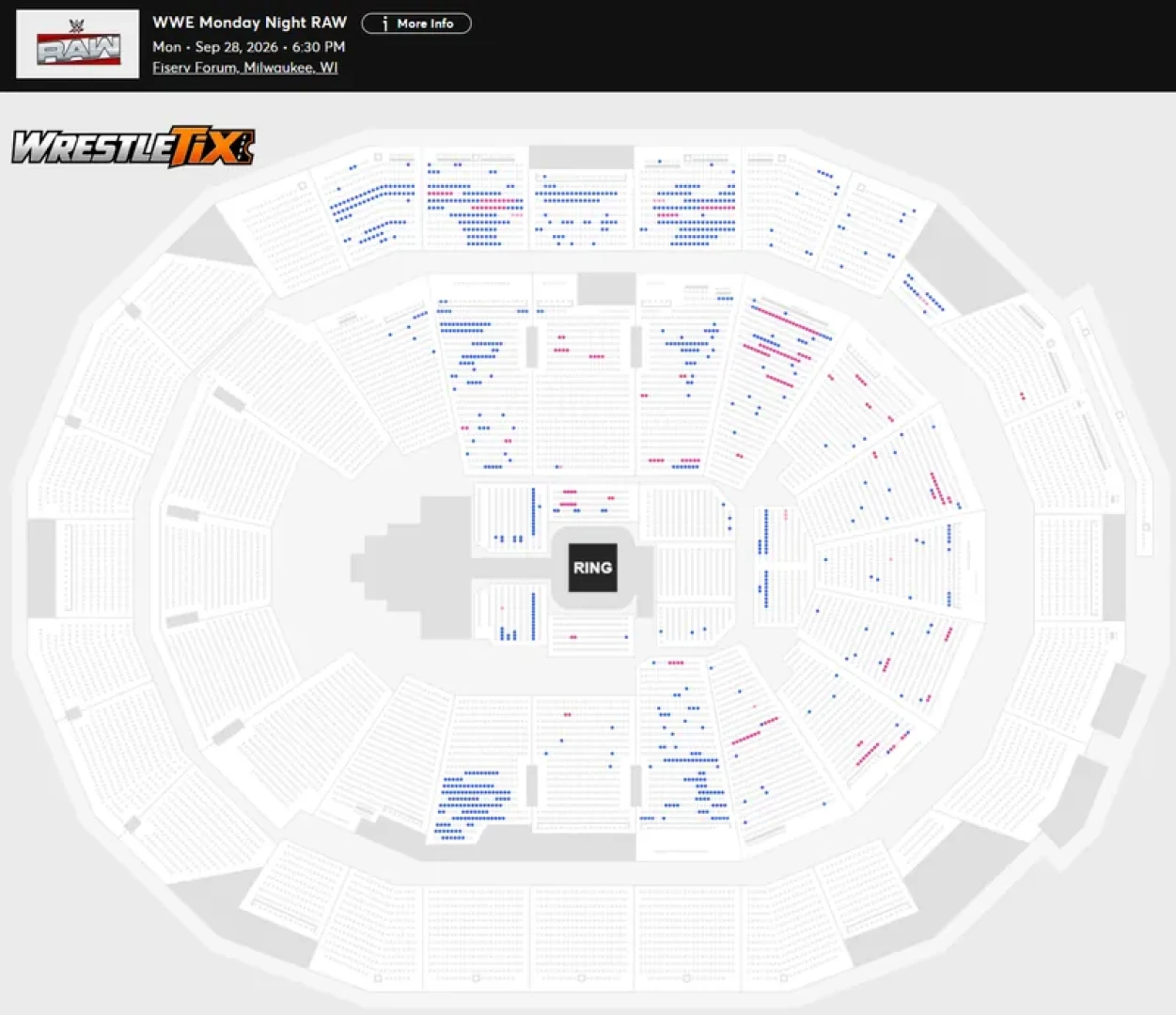 WrestleTix - WWE Monday Night RAW [Fiserv Forum, Milwaukee, WI] update part 3 — page 1