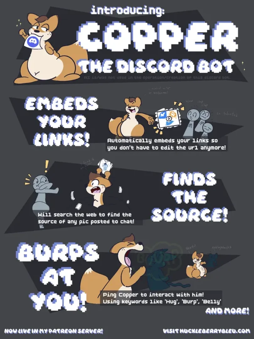 HuckleberryBleu - COPPER: The Discord Bot! — page 1