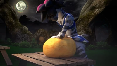 velocirection - Halloween animation finished! part 2