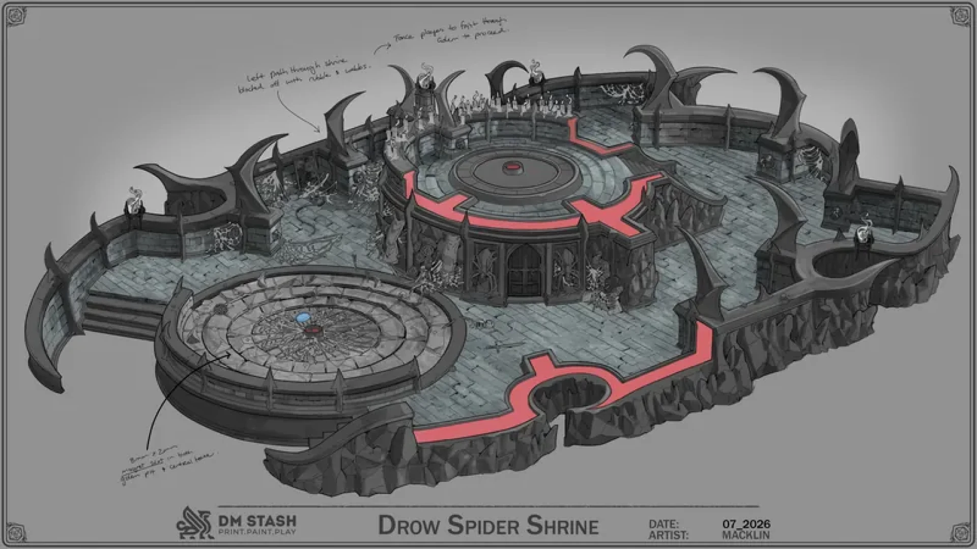 DM Stash - Sneak Peek: September 2026 Release: Schism of the Drow