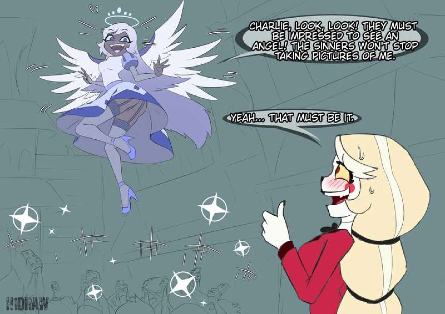 H1DRAW - Hazbin Hotel - Emily - Photos
