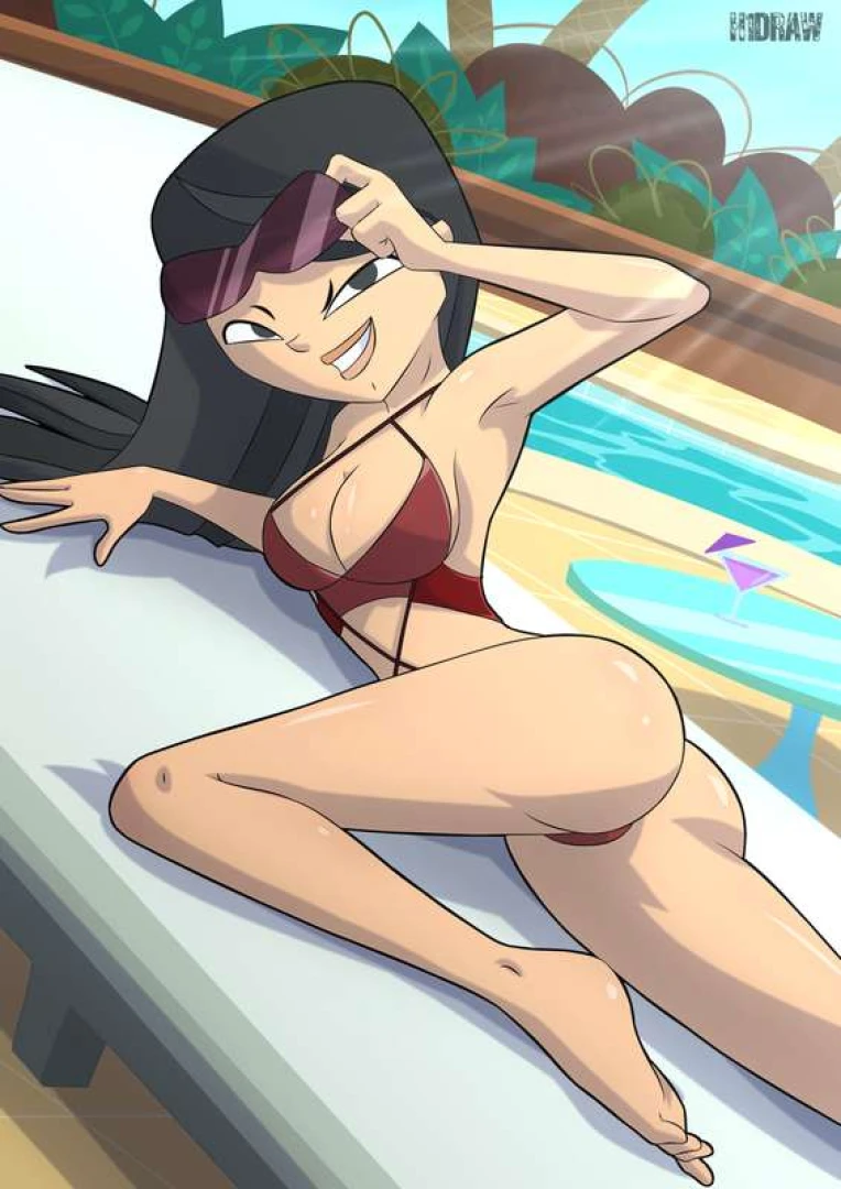 H1DRAW - Total Drama - Heather - Good Mood