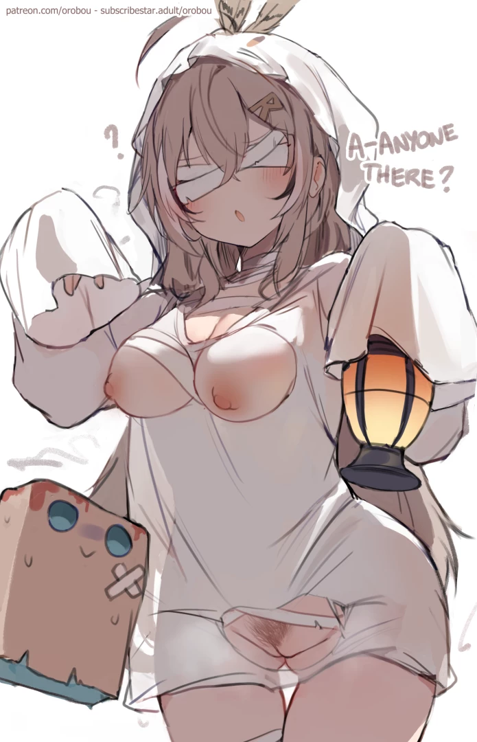 orobou - Halloween Mumei bonus (nsfw alt x2) — page 1