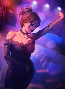 2DSwirl -  Eliza Clearwater (OC) Commission