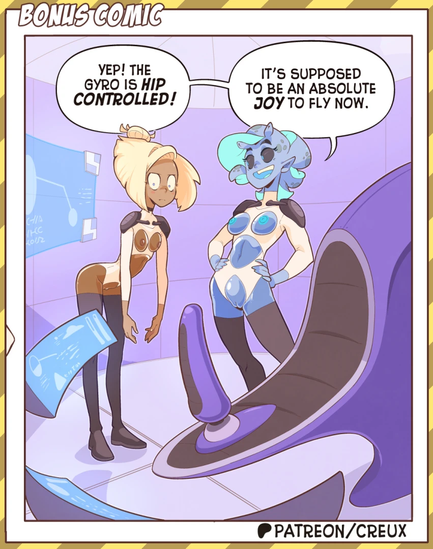 creux - Bex & Keit - Hip Stick - Bonus Comic!