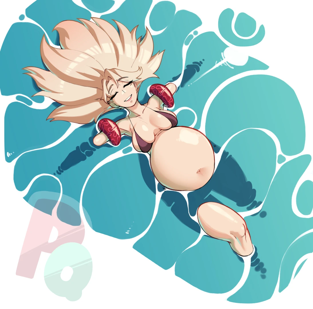 Project Quimbly - Bonus art: Roxanne and the Swimming Pool