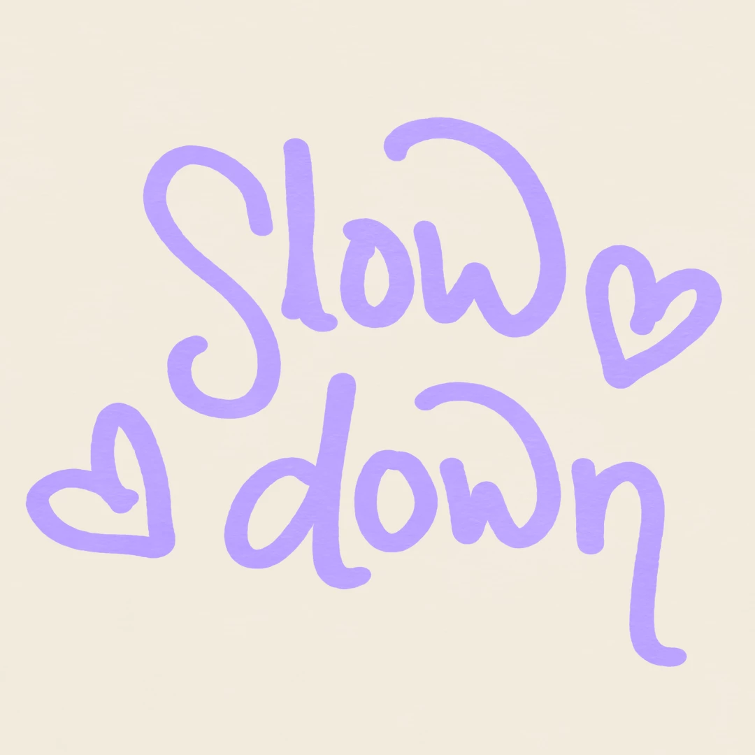 Bee Gee Wanders - can i help you slow down?