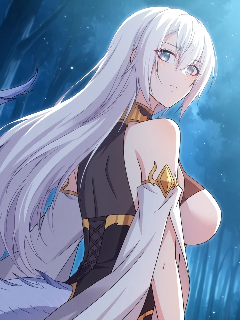 LunarARTNSFW - Rossweisse 1 / Half Moon