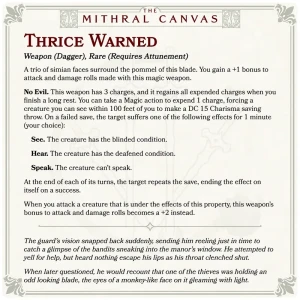 TheMithralCanvas - Thrice Warned [LINKS]