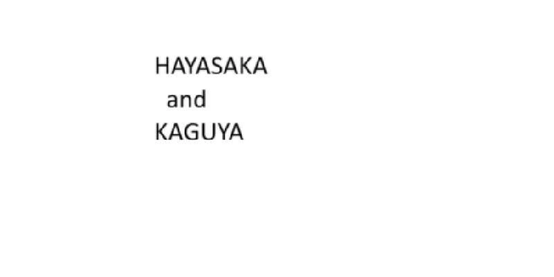 tetsu - Hayasaka and Kaguya 
