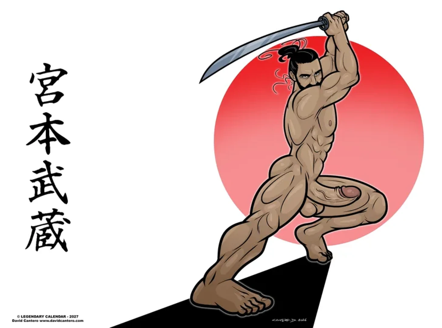 davidcantero - LEGENDARY CALENDAR - September 2027 - Wallpaper
