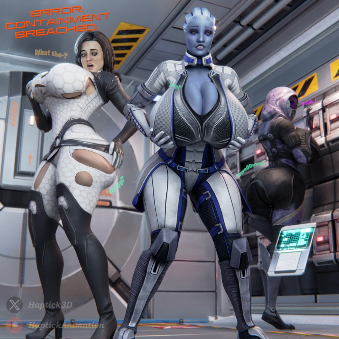 haptickanimation - [Pin-Up] Locked in the Airlock