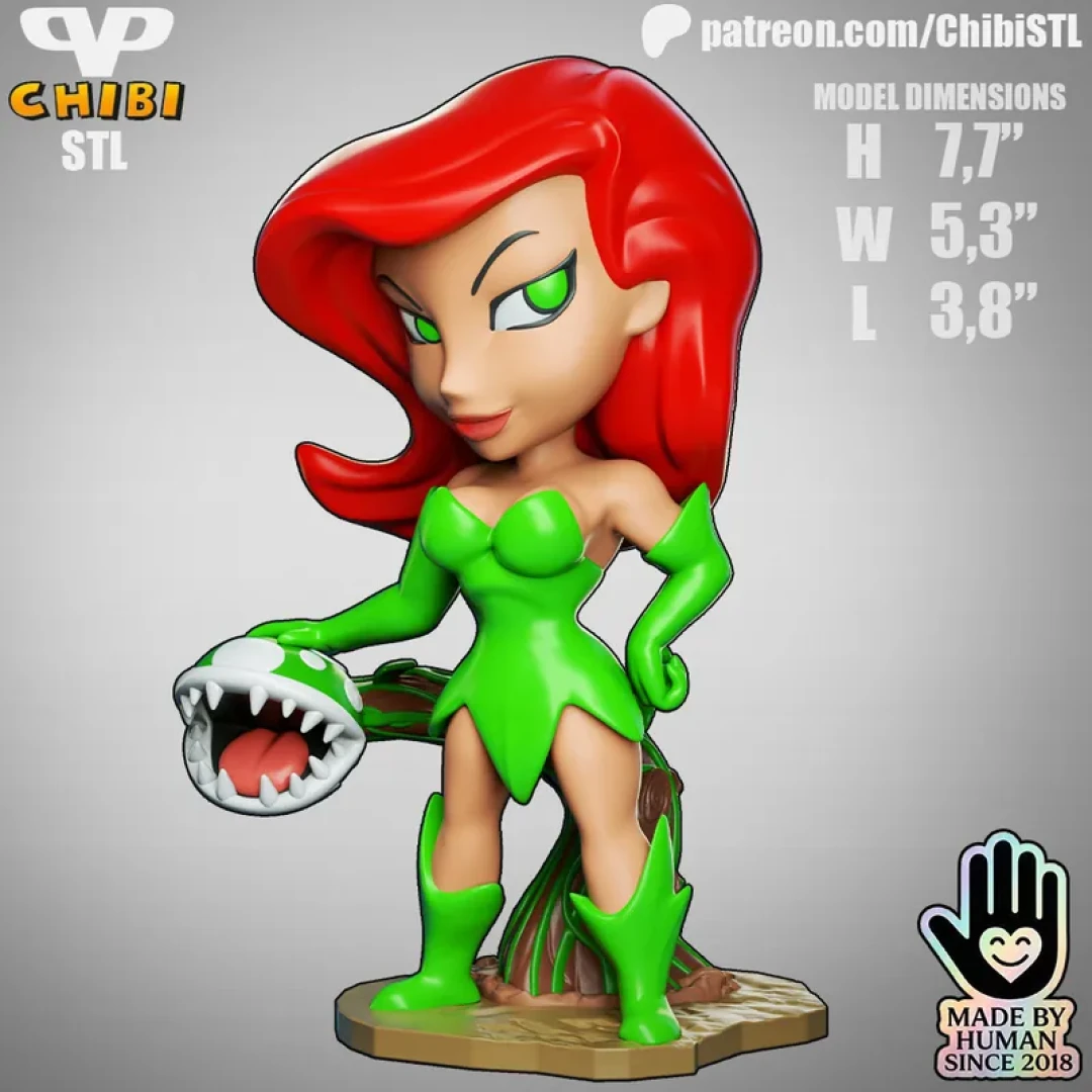 ChibiSTL - Poison Ivy Chibi Download link ( September 2026 Only )