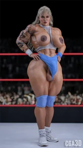 cga3d - WWE | Sol Ruca