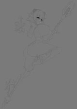 VirusG - Magical Girl Star-Pyre // OC ( Timelapse )