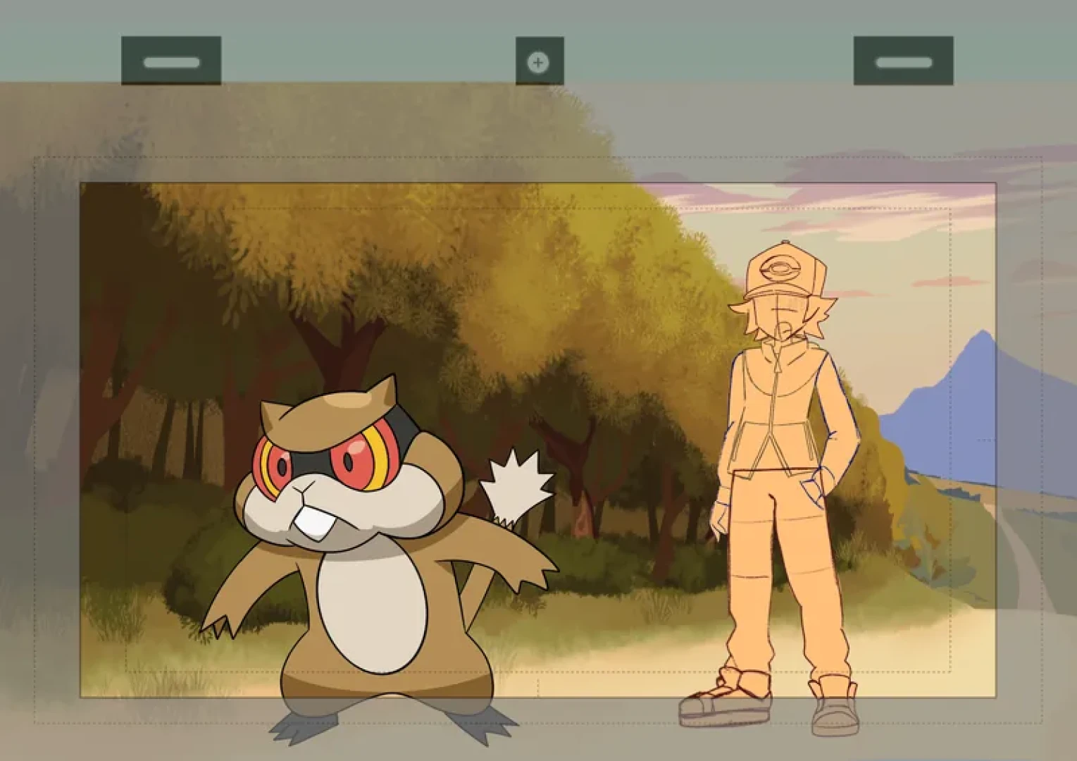 LR2D - wip de la escena 13