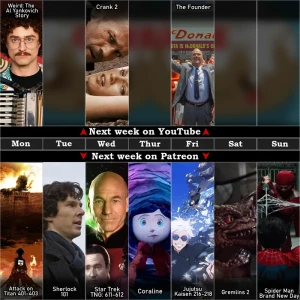 Cinebinge - Next weeks schedule! part 9