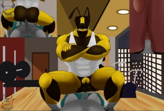 Naughty_RexKuro - Kaze(OC) Anon fucking