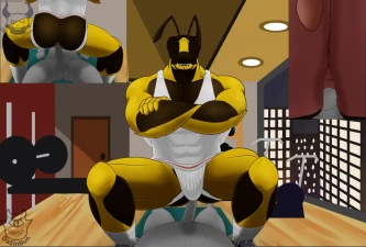 Naughty_RexKuro - Kaze(OC) Anon fucking part 6
