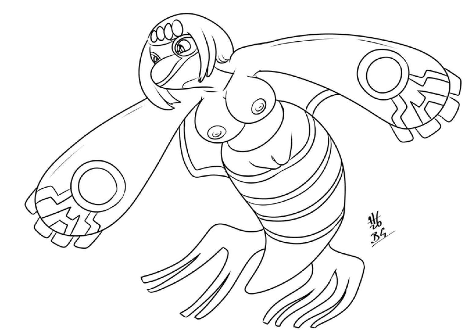 bernardol22 - Pokedex 382 lana mom anthro Kyogre