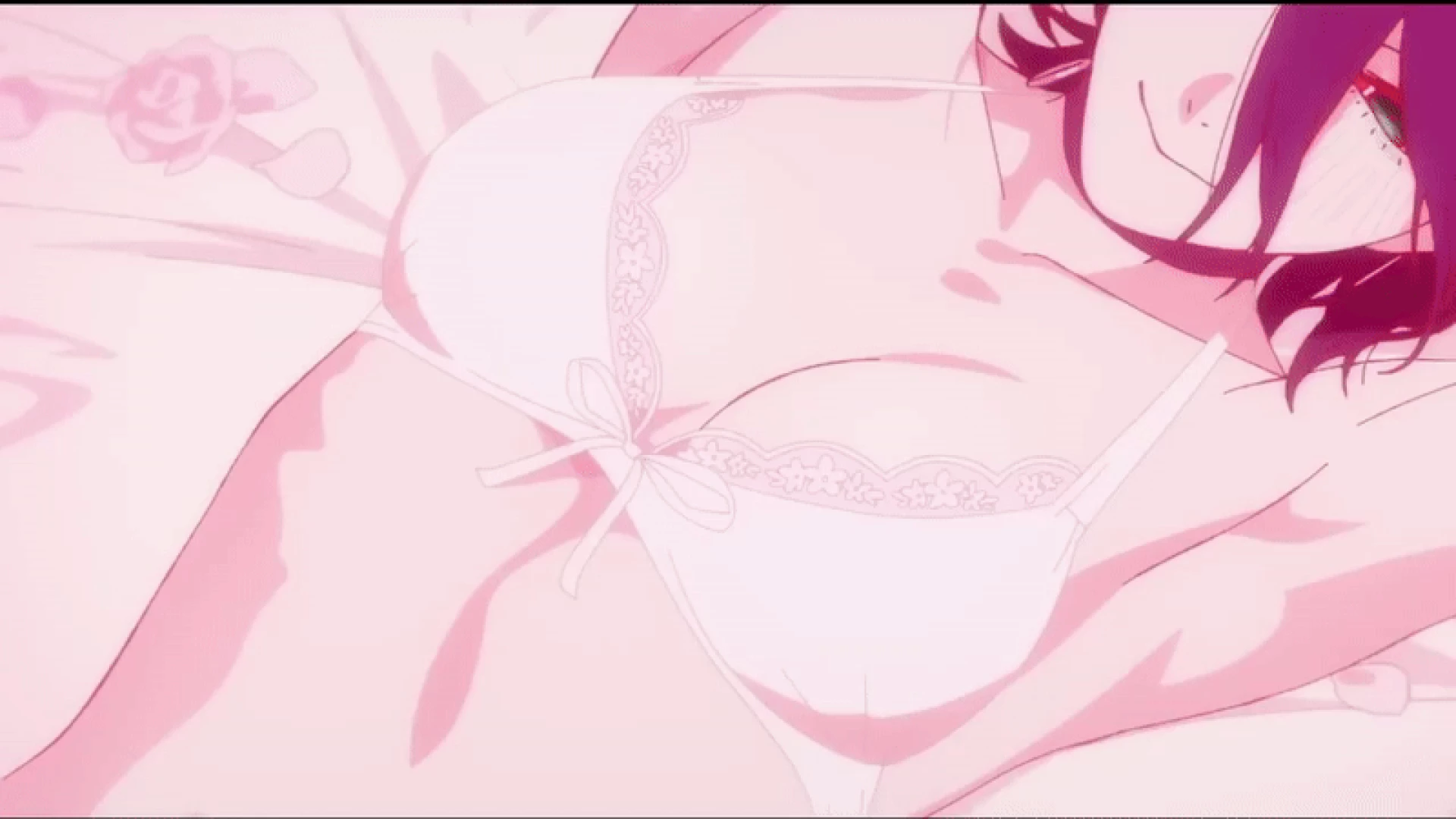 blushypixy - Drew the Reze lingerie scene 