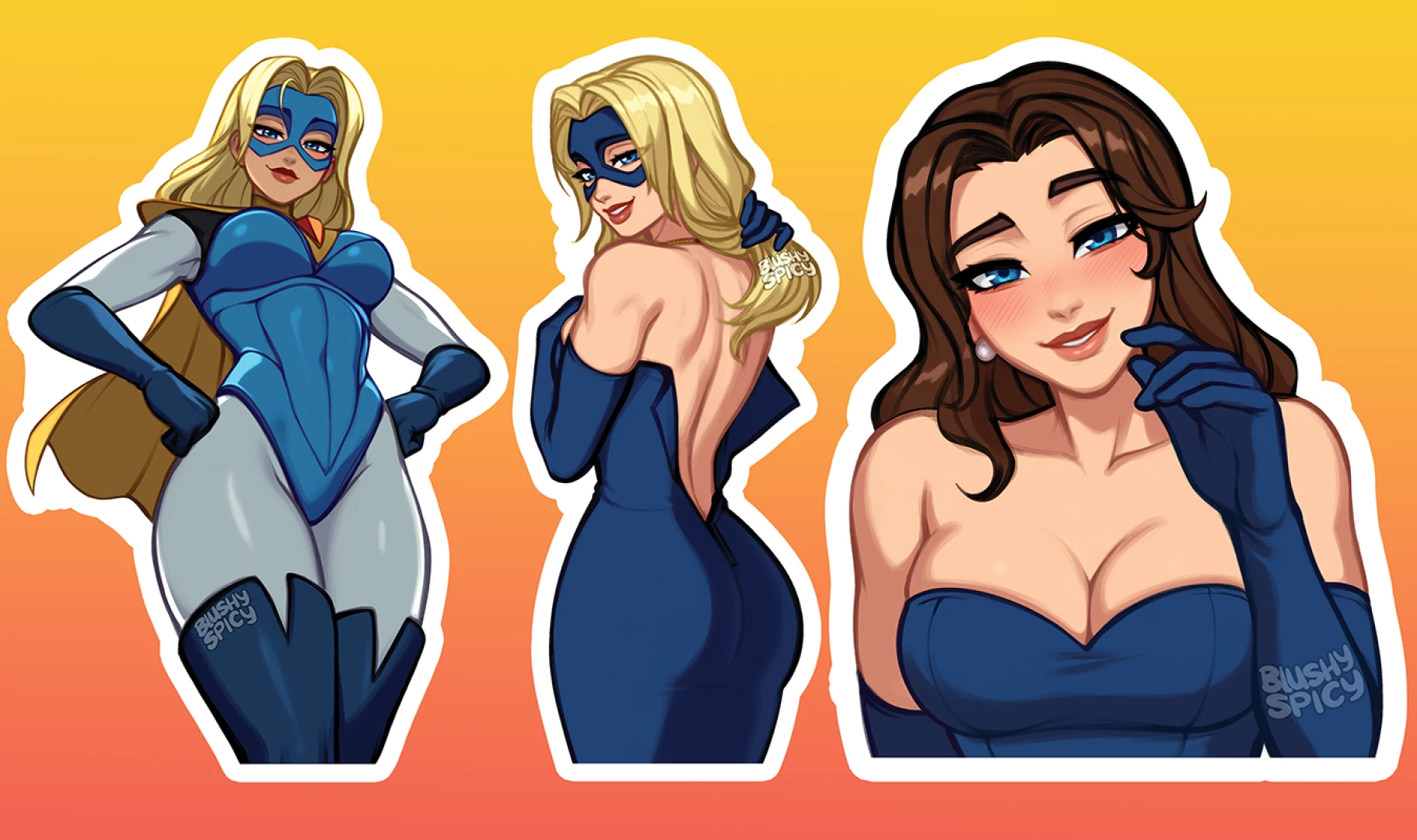 blushypixy - {$10 Tier+} Blonde Blazer Set Drop!