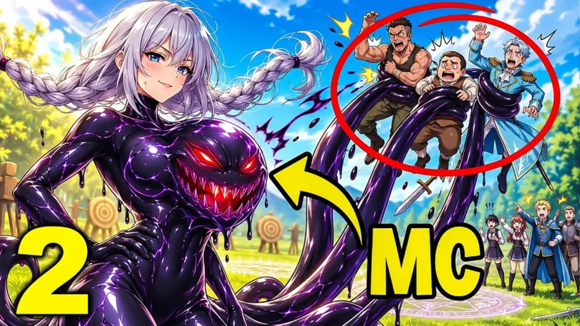 NOKOI + HARU SENPAI MANHWA - Isekai'd as the WEAKEST SLIME, He DEVOURS Monsters and STEALS Their Abilities! — page 1