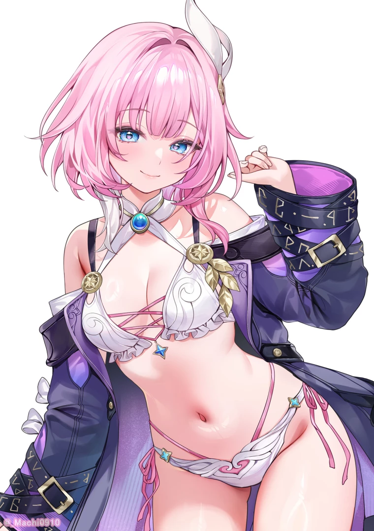 MACHI 馬吉 - 【R18.Ver 】 Swimsuit Cyrene 昔漣 水着 