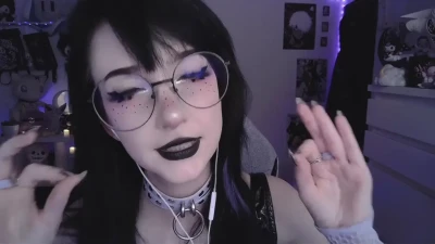 nananightray - asmr ☾ relaxing face touches, stress plucking & scratching asmr 